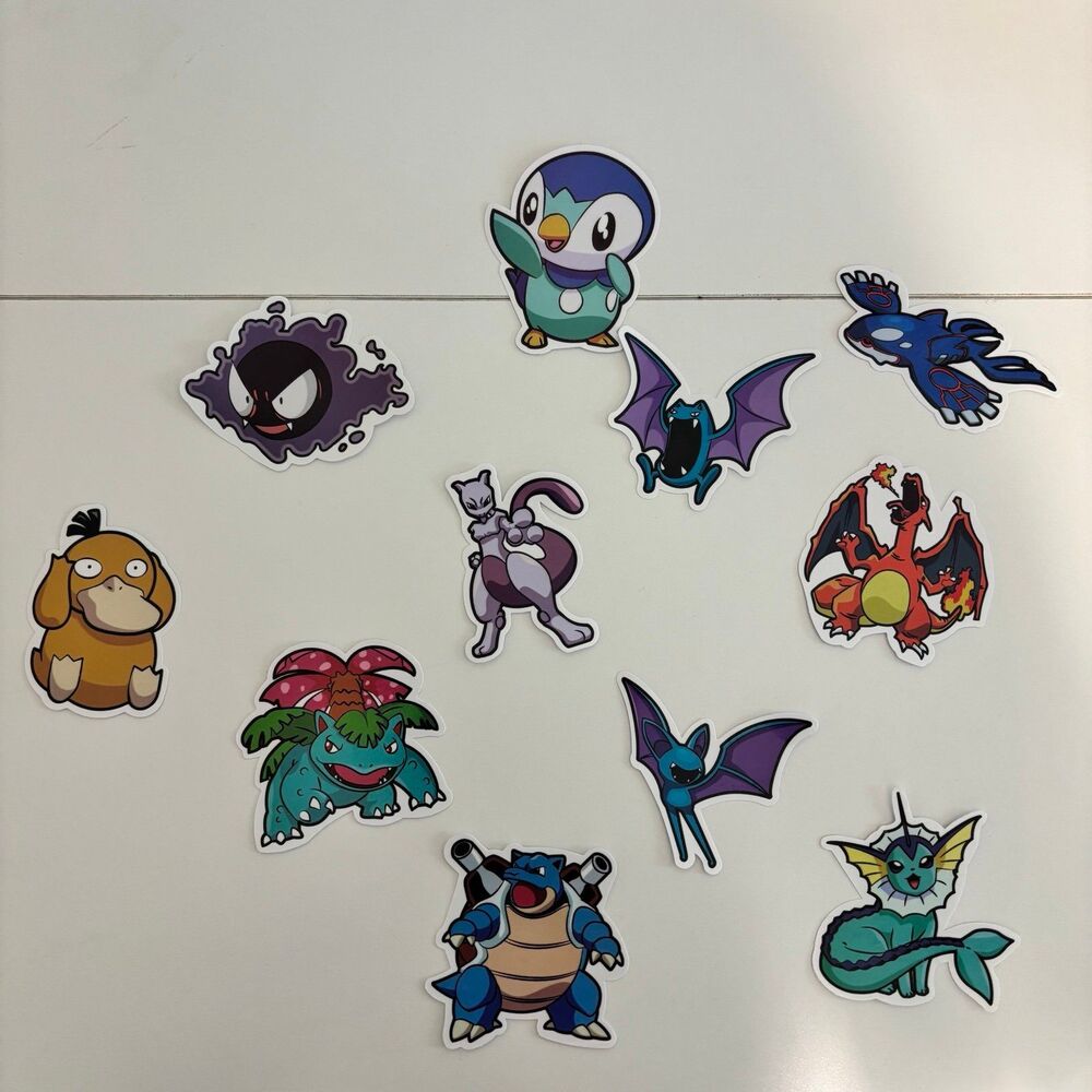 Pokemon Stickers - 11 count